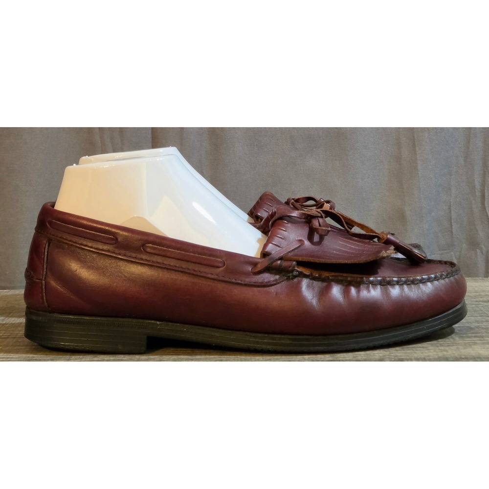 Dexter USA Kiltie Tassel Loafers Mens Size 9.5 Brown